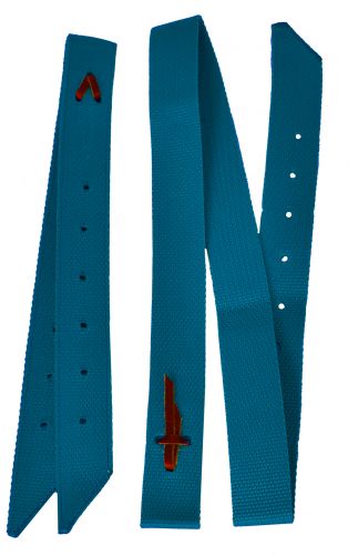 Showman Premium Quality Nylon Tie Strap and Off Billet Set