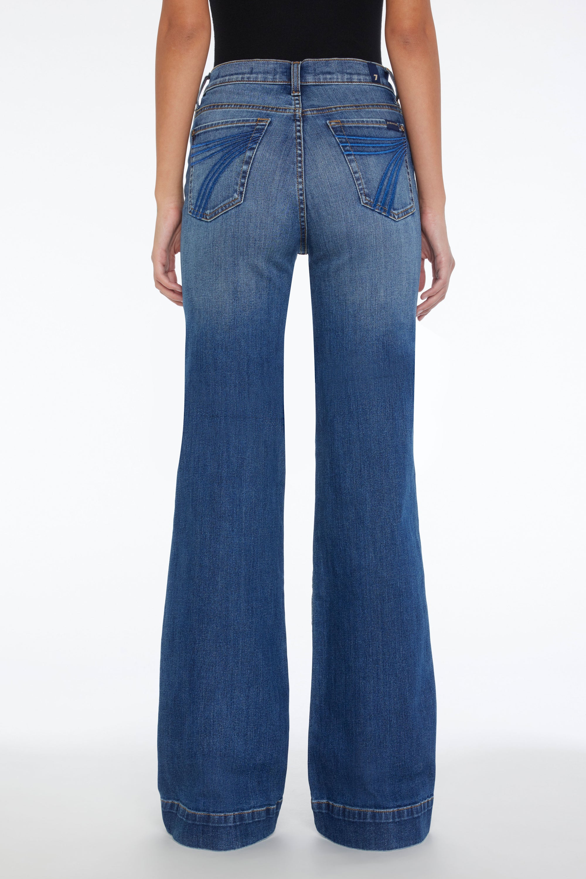 7 for All Mankind Modern Dojo Speakeasy High Rise Flared Jeans