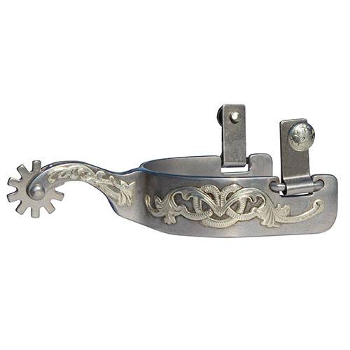 Pro Choice Medium Shank Floral Spur 1in Bank with 2.5in Shank