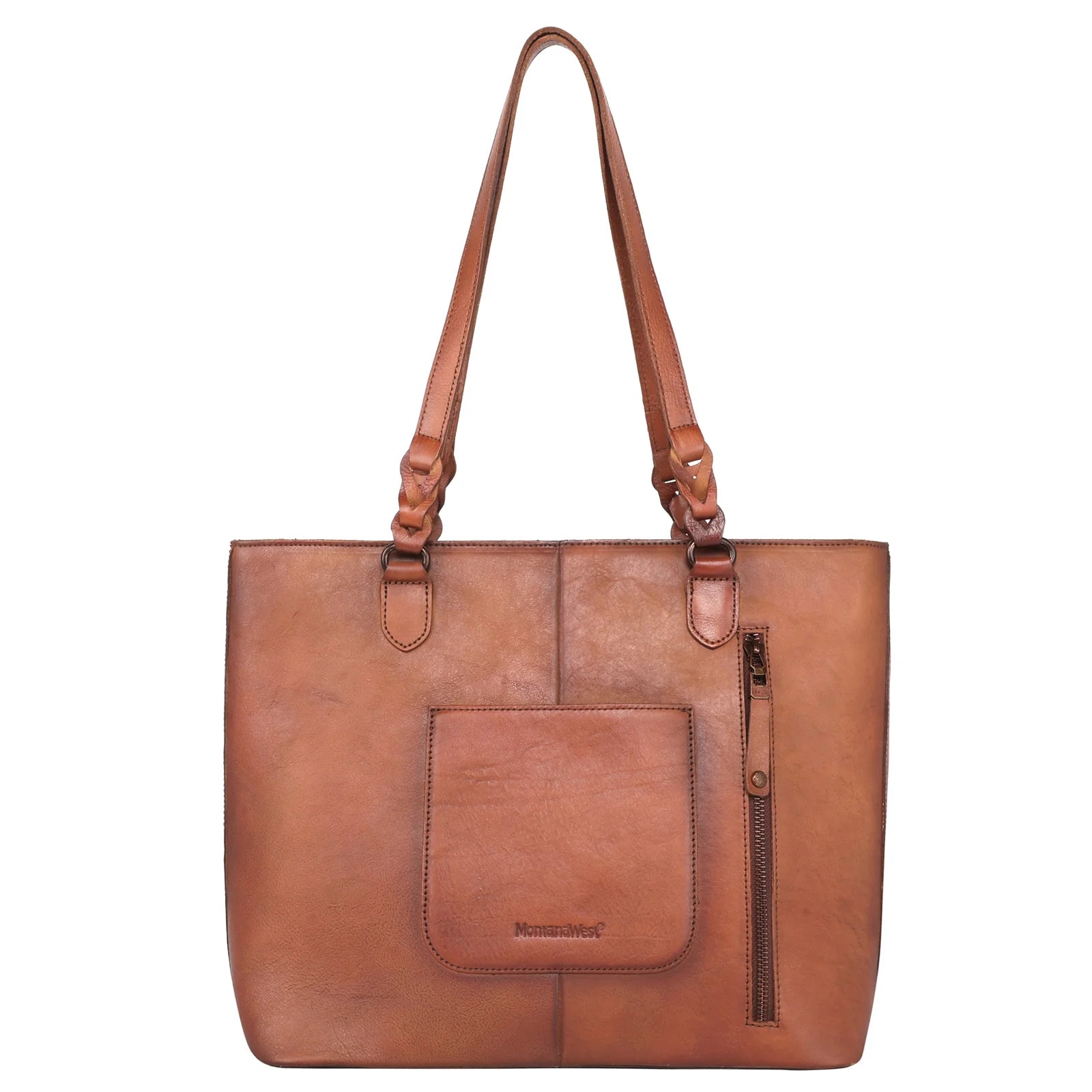 Montana West Genuine Leather Collection Concealed Carry Tote Saddleworld Ipswich