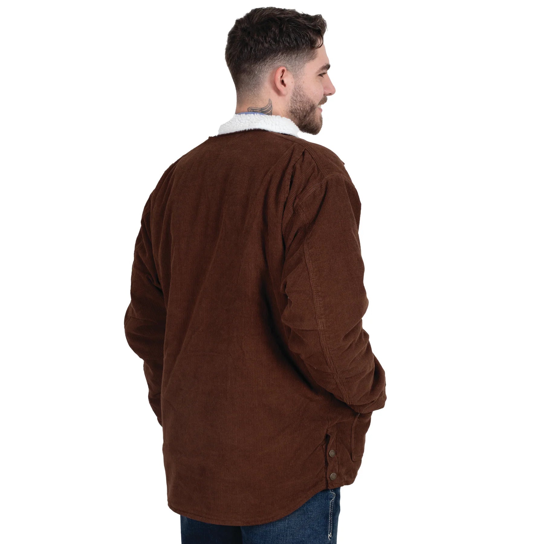 Just Country Mns Diamantina Sherpa Corduroy Jacket
