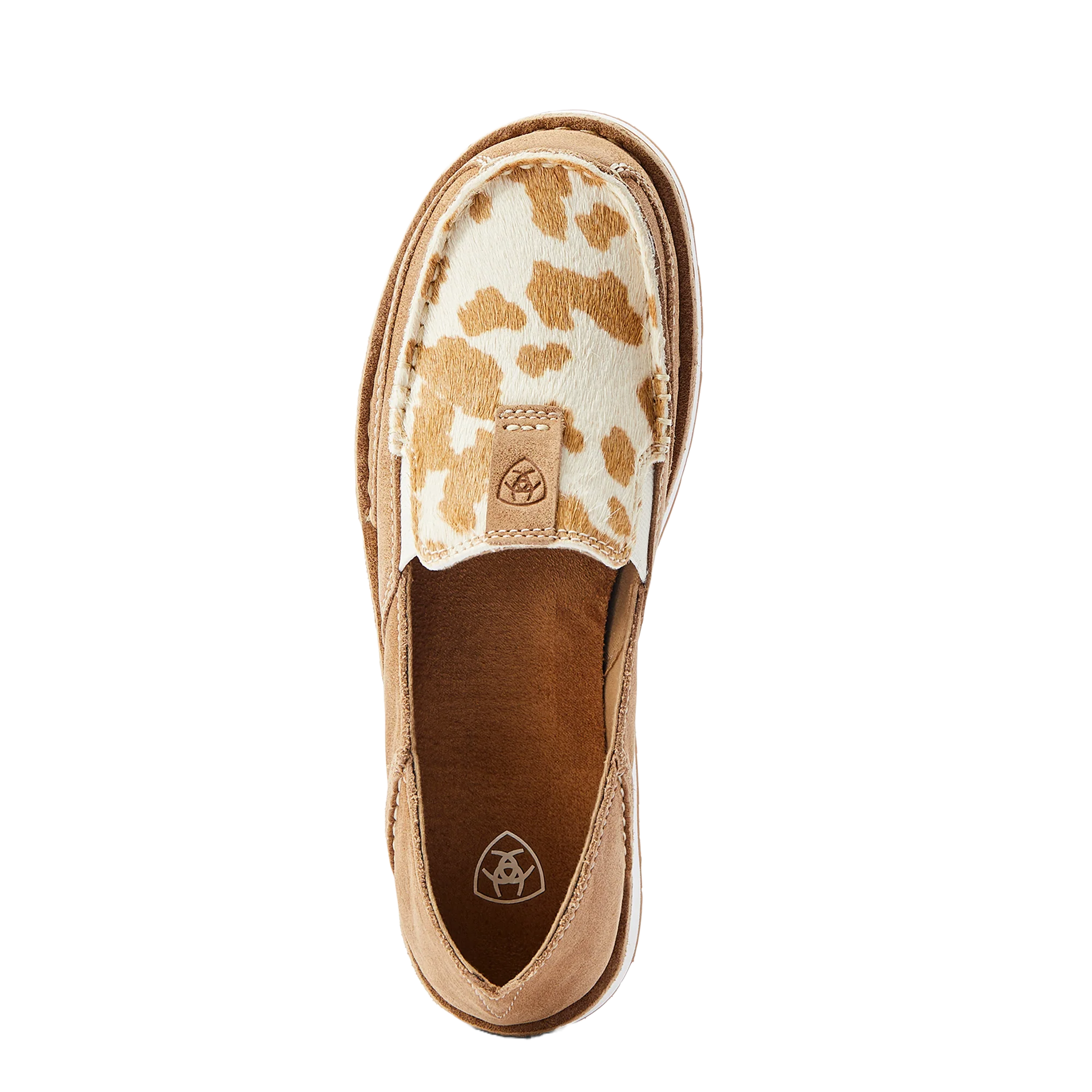 Ariat Wms Cruiser Adobe/Tan and White Hair On