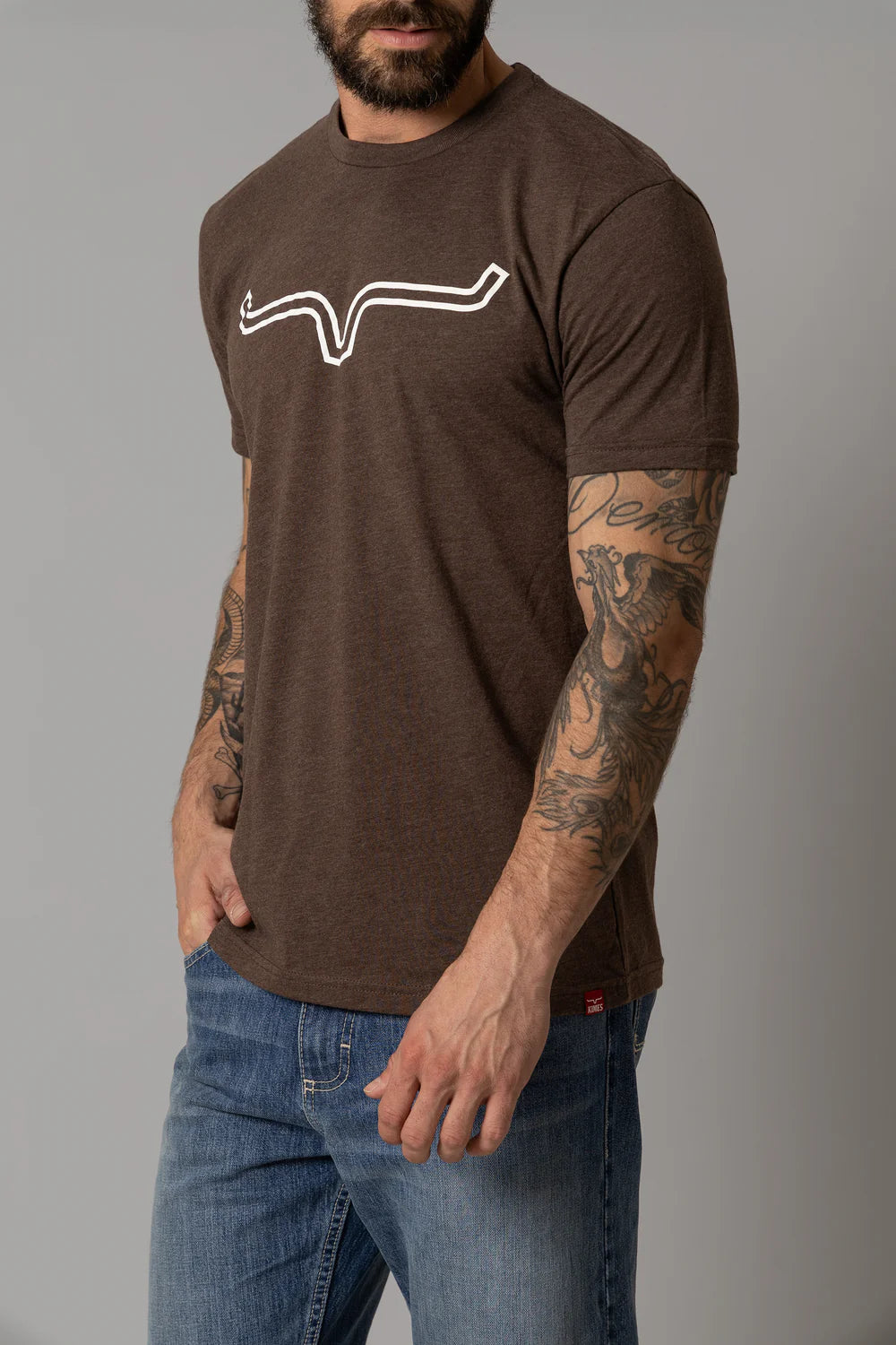 Kimes Ranch Outlier Mens T Shirt - Espresso