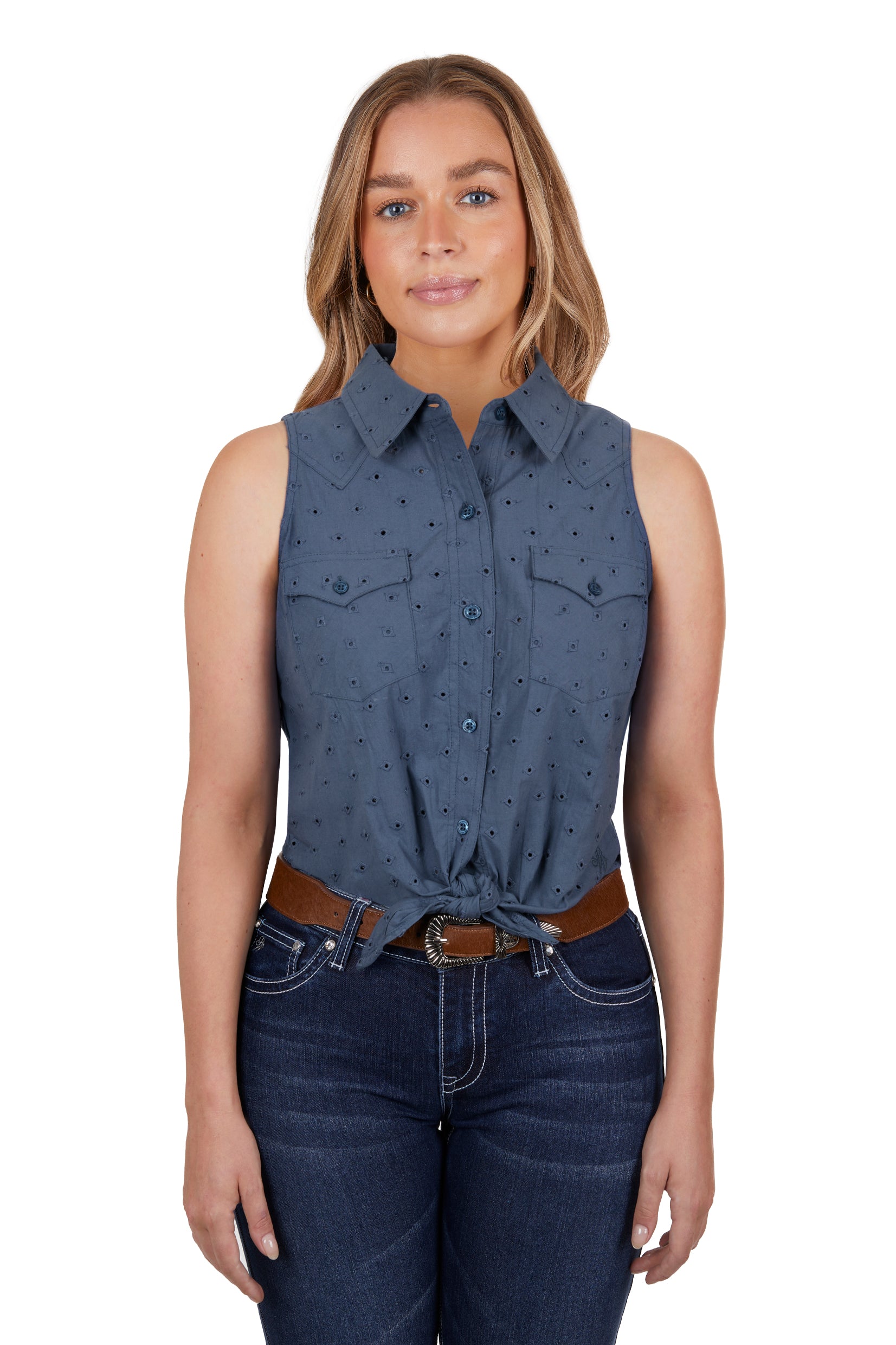 Pure Western Wmns Lola Short Sleeve Shirt