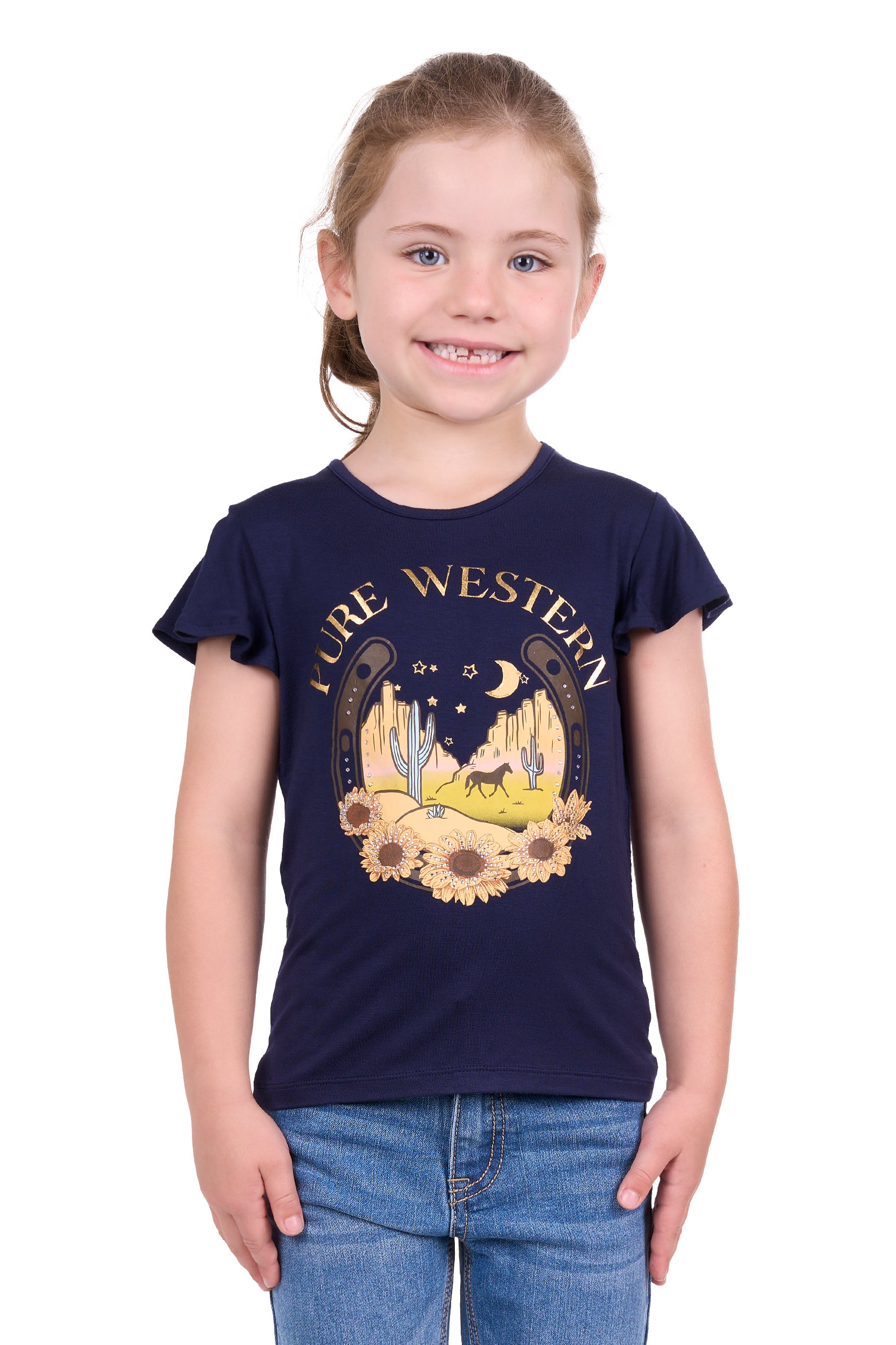 Pure Western Girls Ariana SS Tee