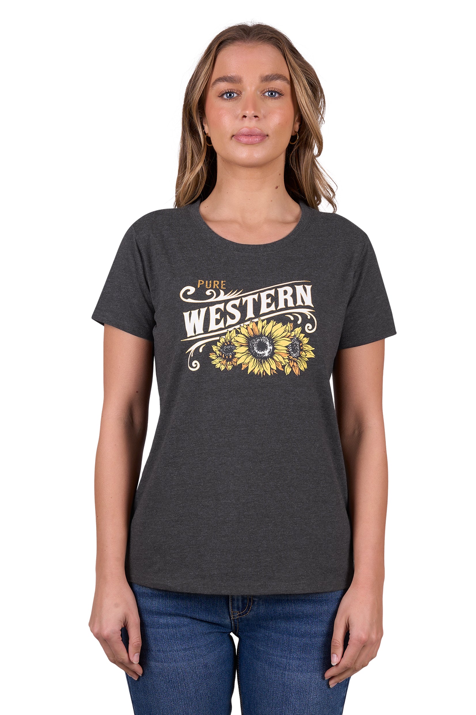 Pure Western Wmns Kendra Short Sleeve Tee