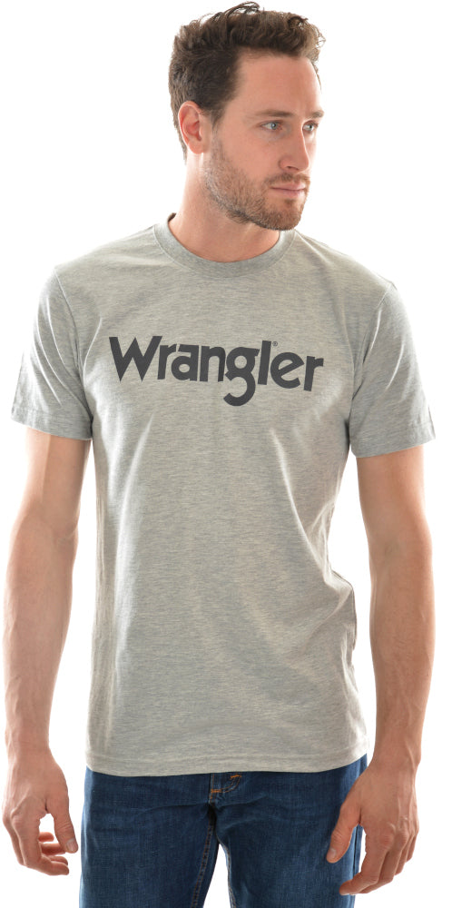 Wrangler Mens Logo SS Tee