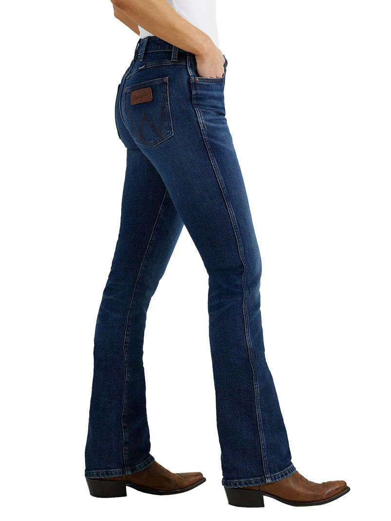 Wrangler Wmns Hi Rise Bootcut Jeans Isla