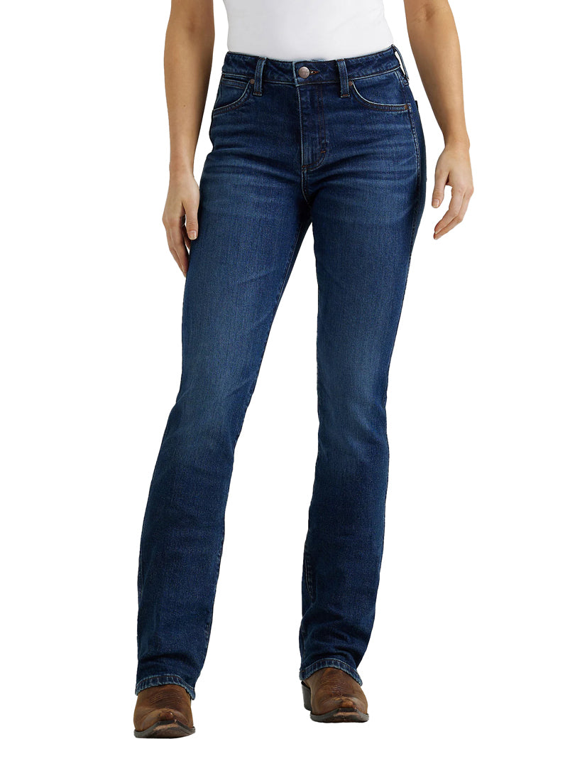 Wrangler Wmns Hi Rise Bootcut Jeans Isla