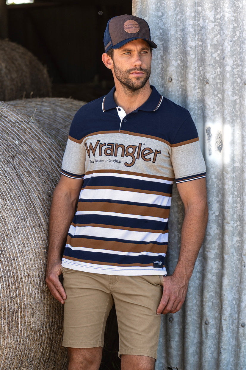 Wrangler Mens Nash SS Polo