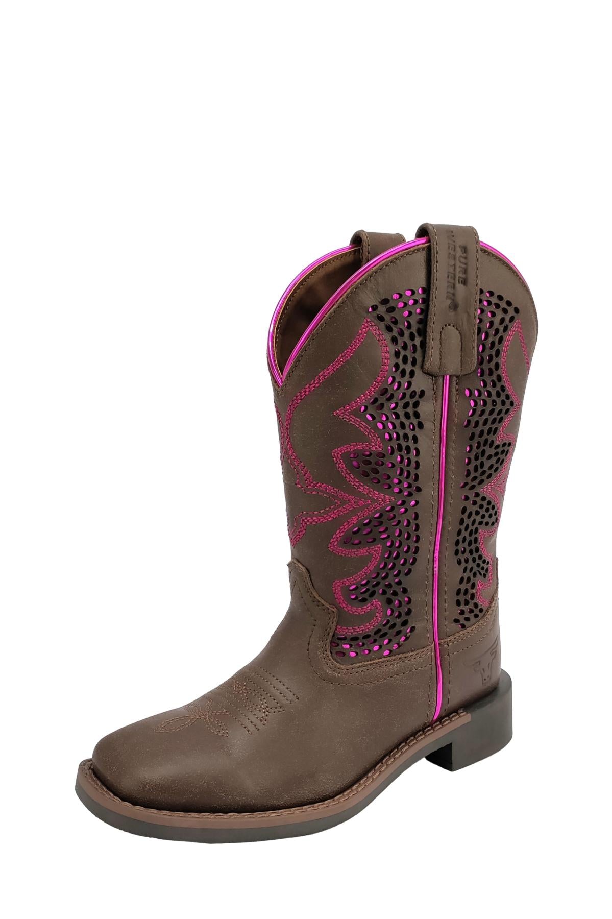 Pure Western Childrens Abby Boot