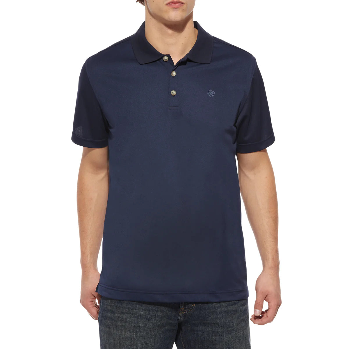 Ariat Mns Tek Polo Navy