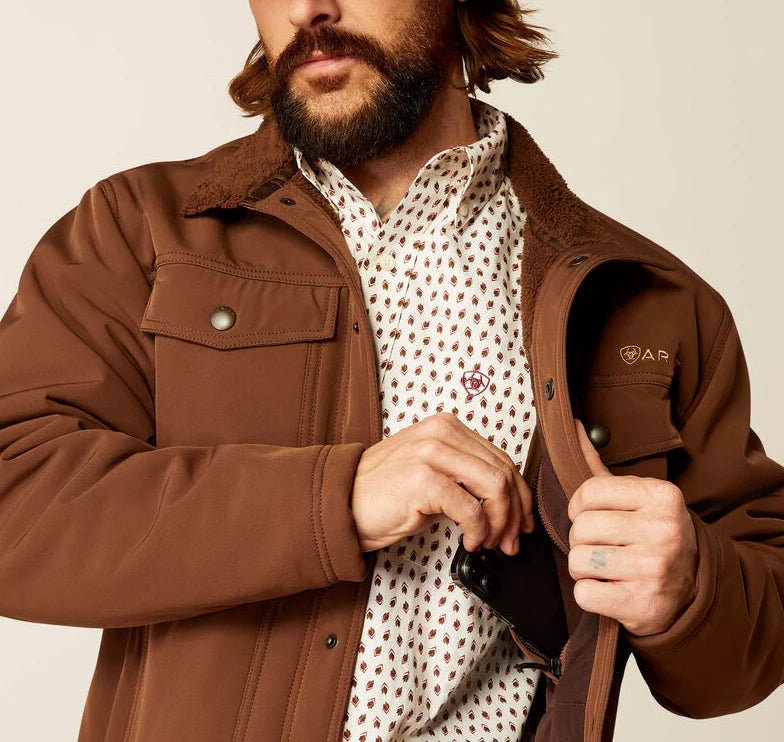 Ariat Mns Vernon Sherpa 2.0 Jacket Carafe