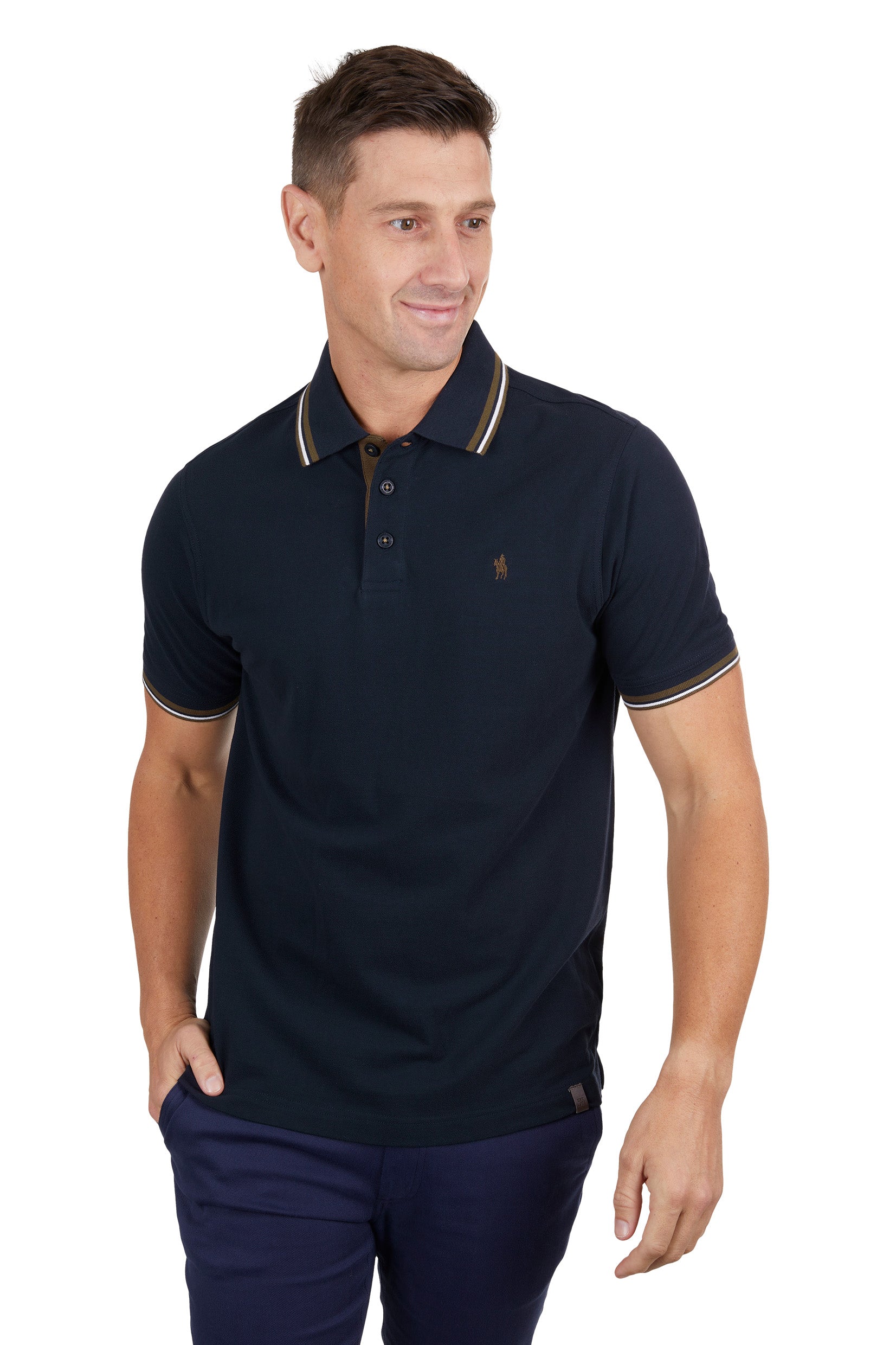 Thomas Cook Mens Logan Tailored SS Polo