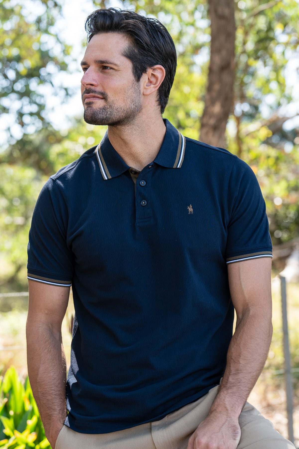 Thomas Cook Mens Logan Tailored SS Polo