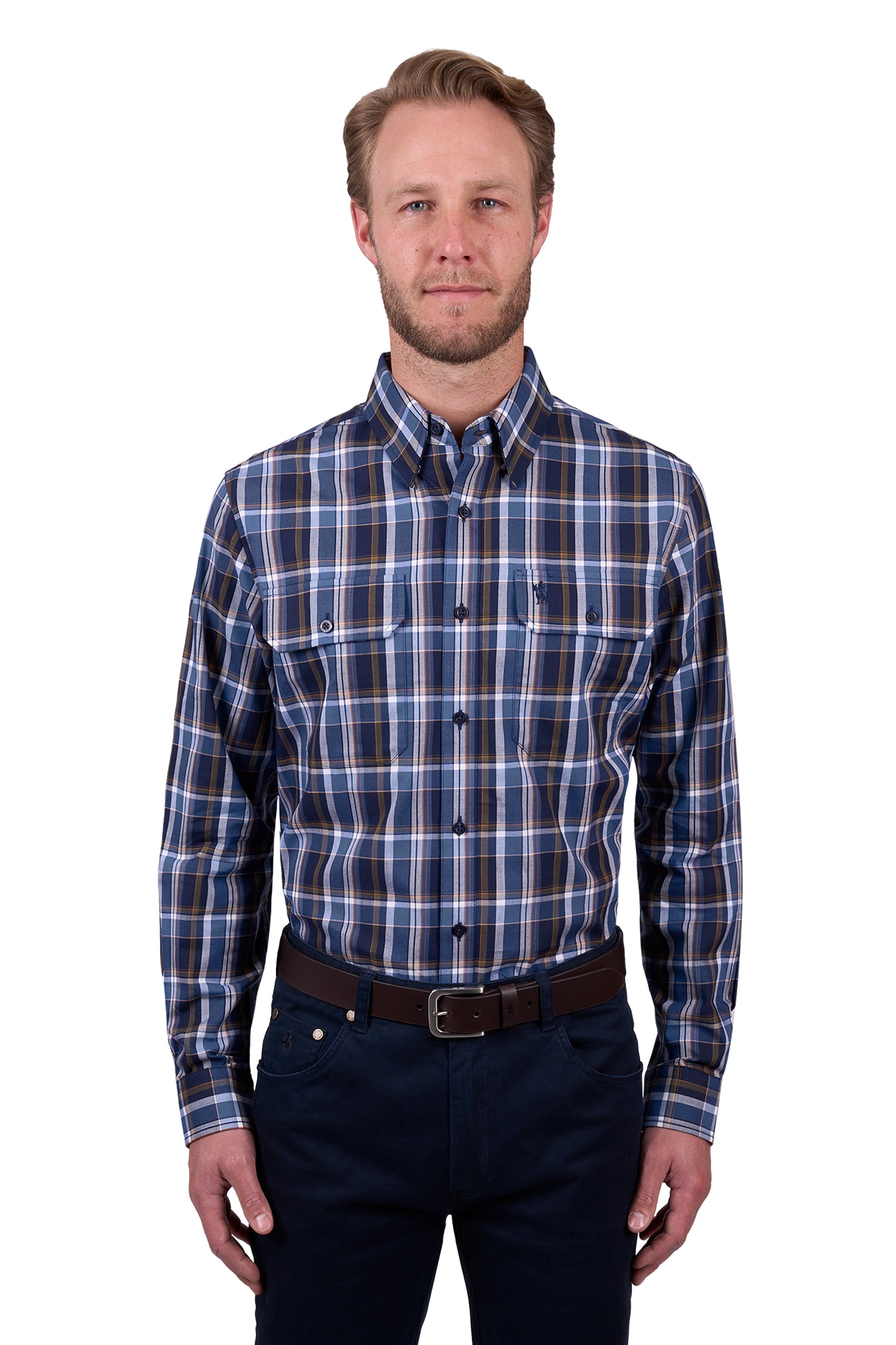 Thomas Cook Mens Adrian 2 Pocket Long Sleeve Shirt