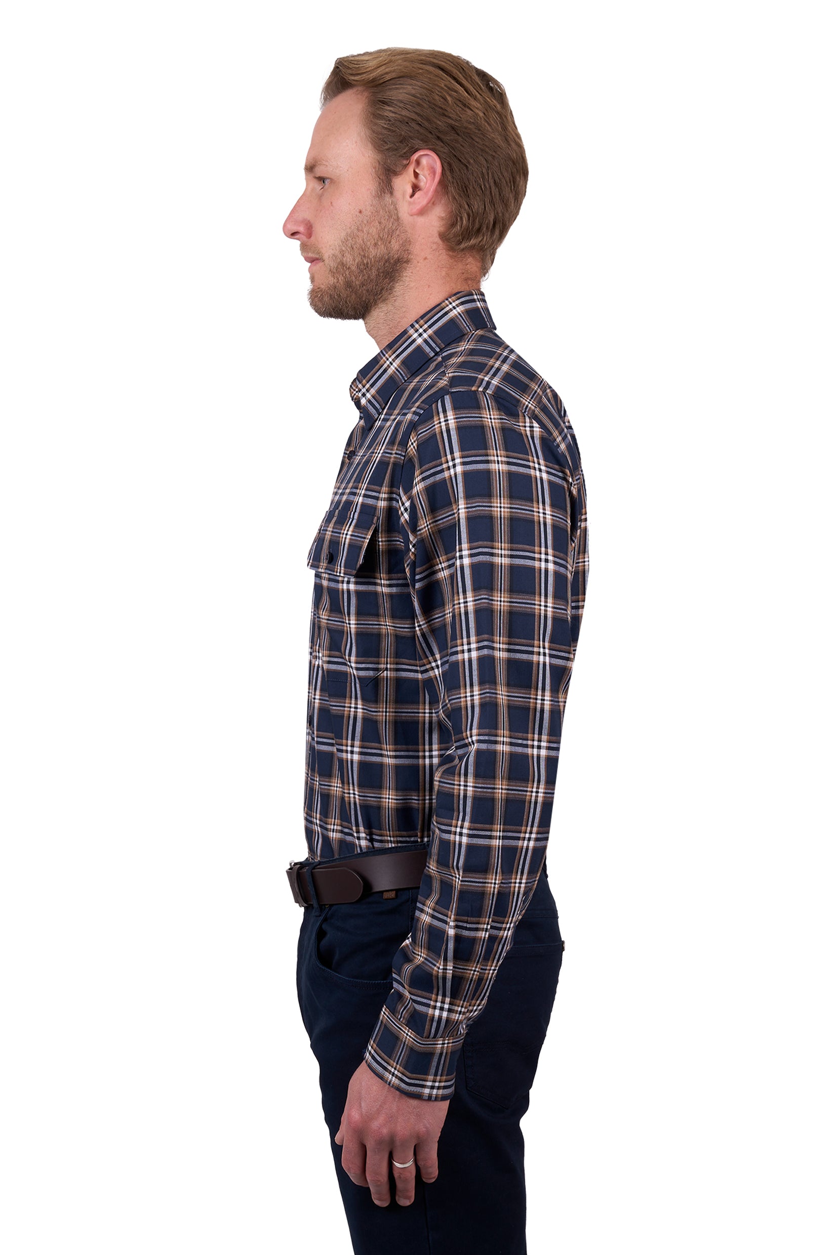Thomas Cook Mens Dylan 2 Pocket Long Sleeve Shirt
