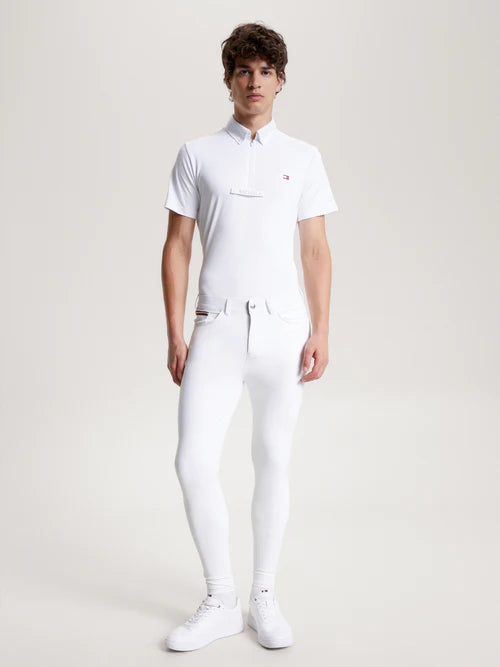 Tommy Hilfiger Geneva All Season Competition Breeches Full Grip Optic White