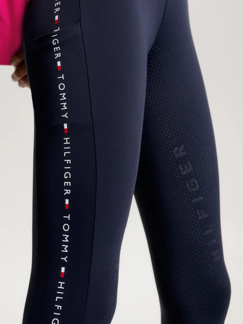 Tommy Hilfiger Rome All Season Full Grip Leggings Desert Sky