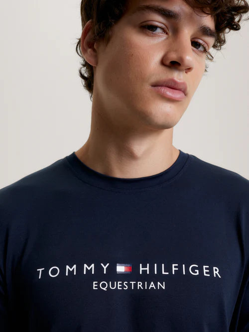 Tommy Hilfiger Williamsburg Short Sleeve Graphic T Shirt Desert Sky