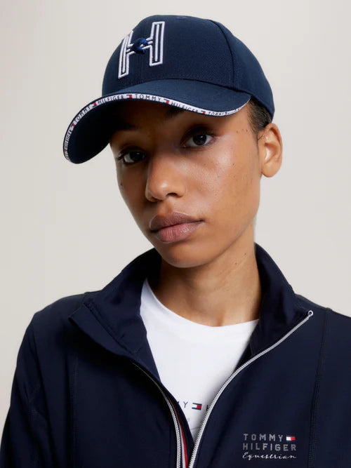 Tommy Hilfiger Toronto Water Repellent H Logo Cap Desert Sky