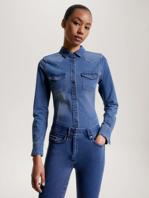 Tommy Hilfiger Woodside Stretch Denim Shirt Heritage