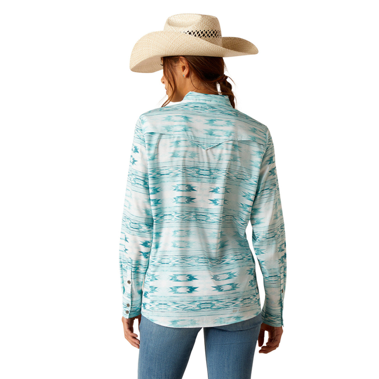 Ariat Wms Western Venttek Stretch LS Shirt Nora Print