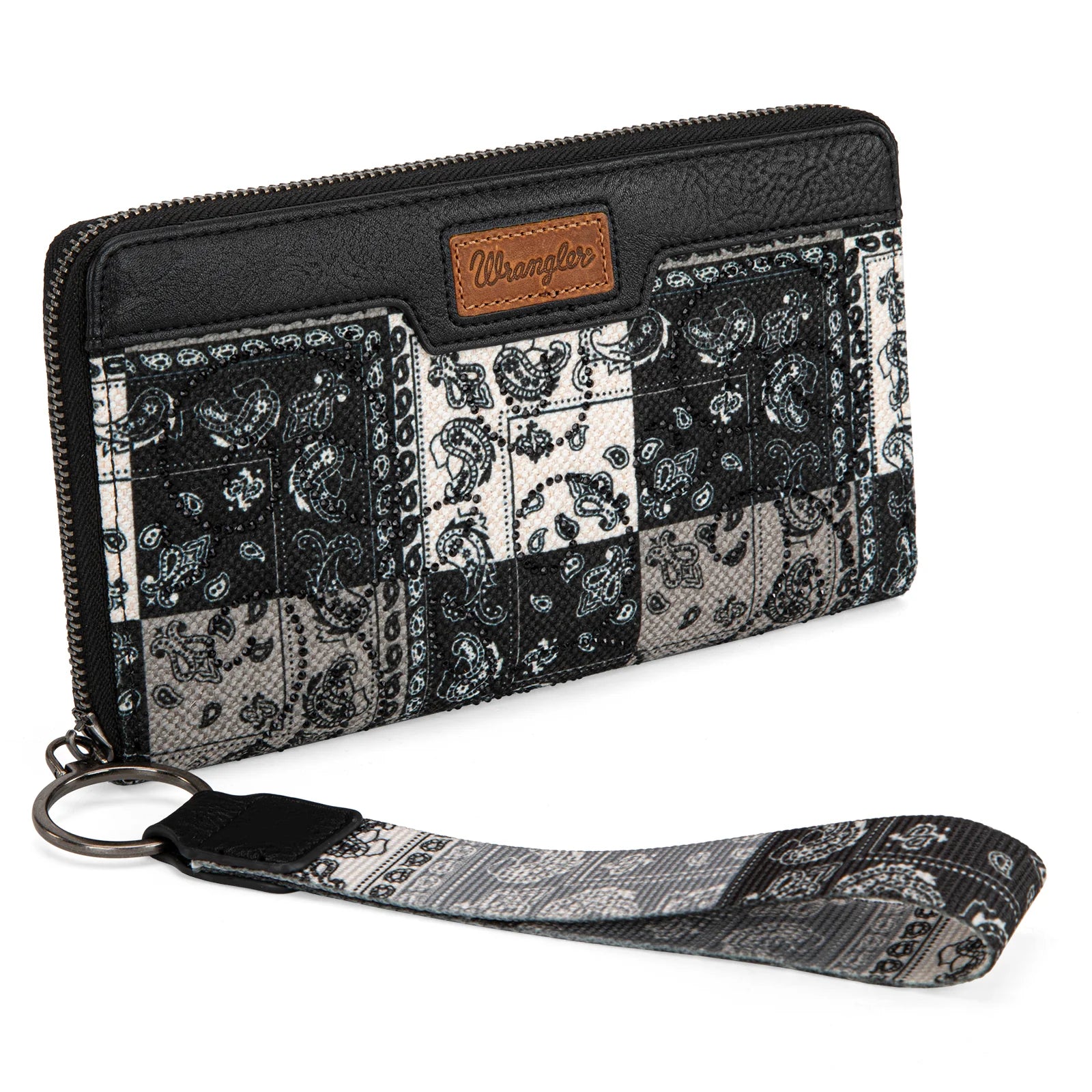 Wrangler Bandana Paisley Print Wallet