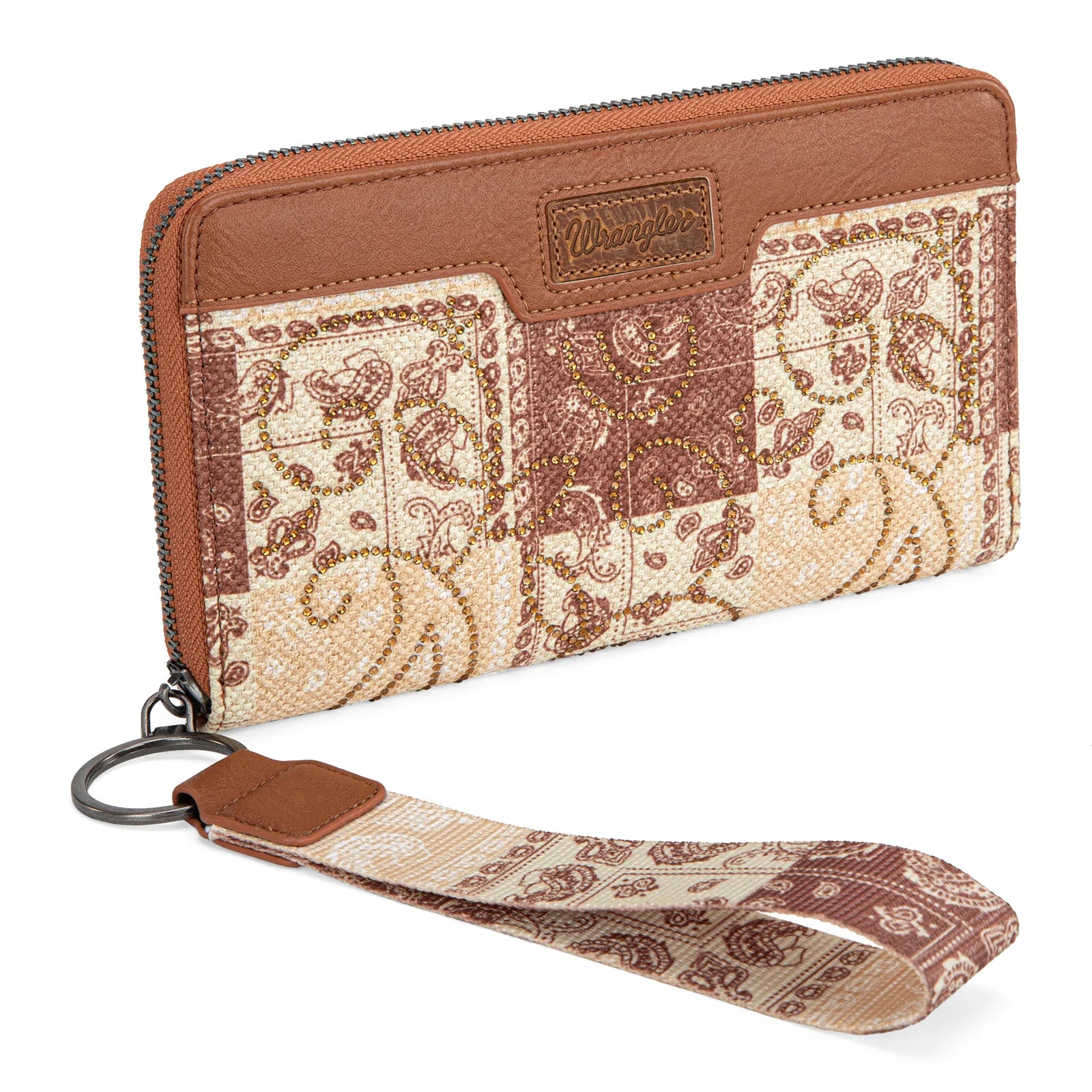 Wrangler Bandana Paisley Print Wallet