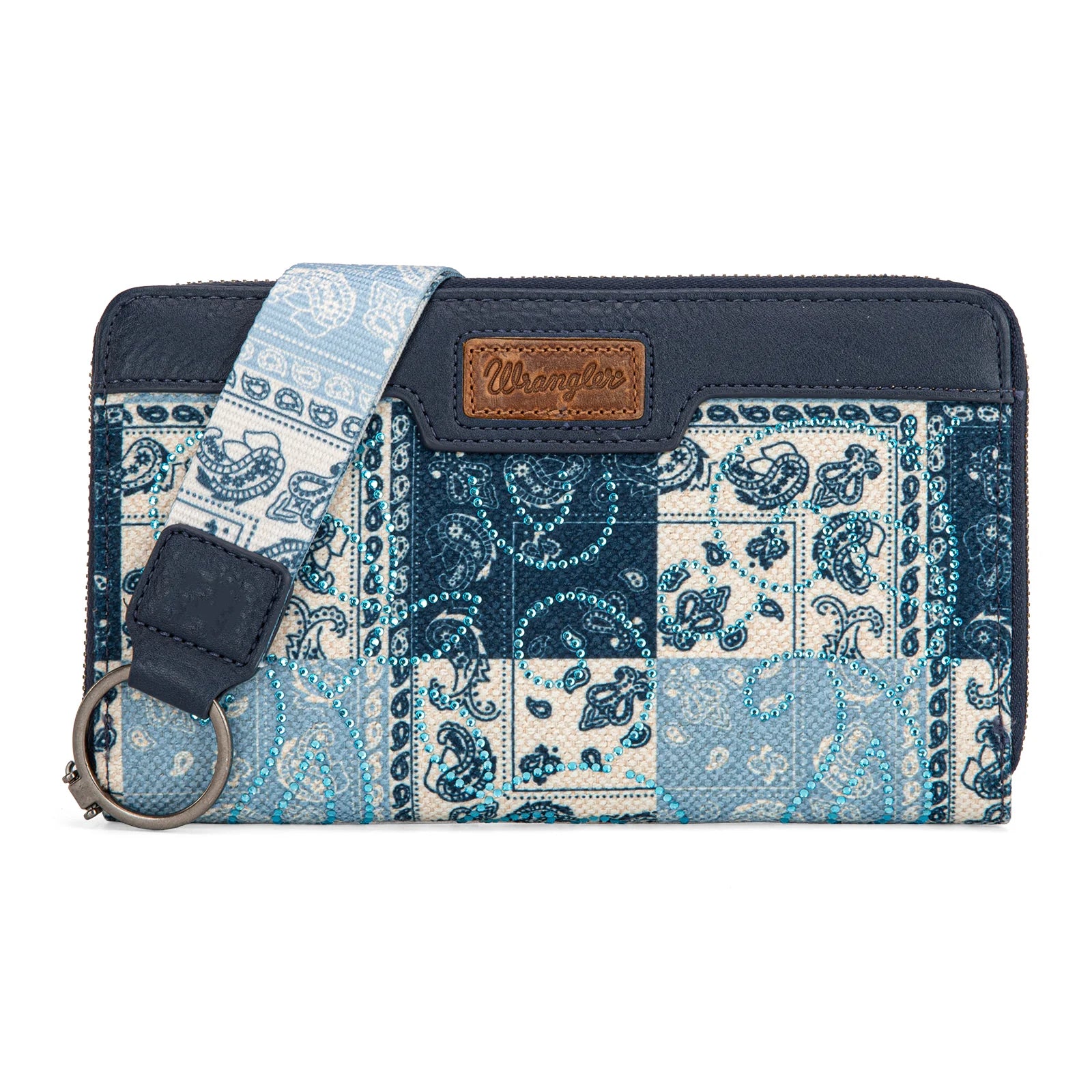 Wrangler Bandana Paisley Print Wallet