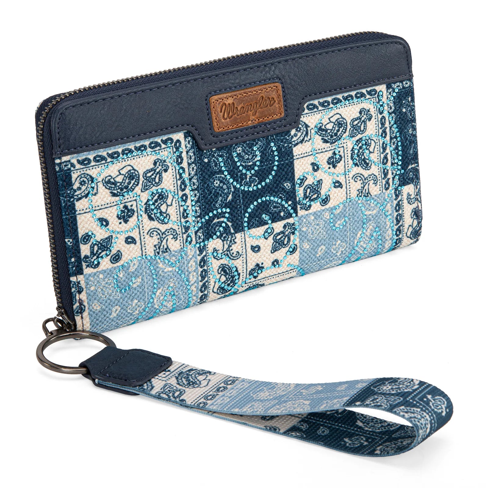 Wrangler Bandana Paisley Print Wallet