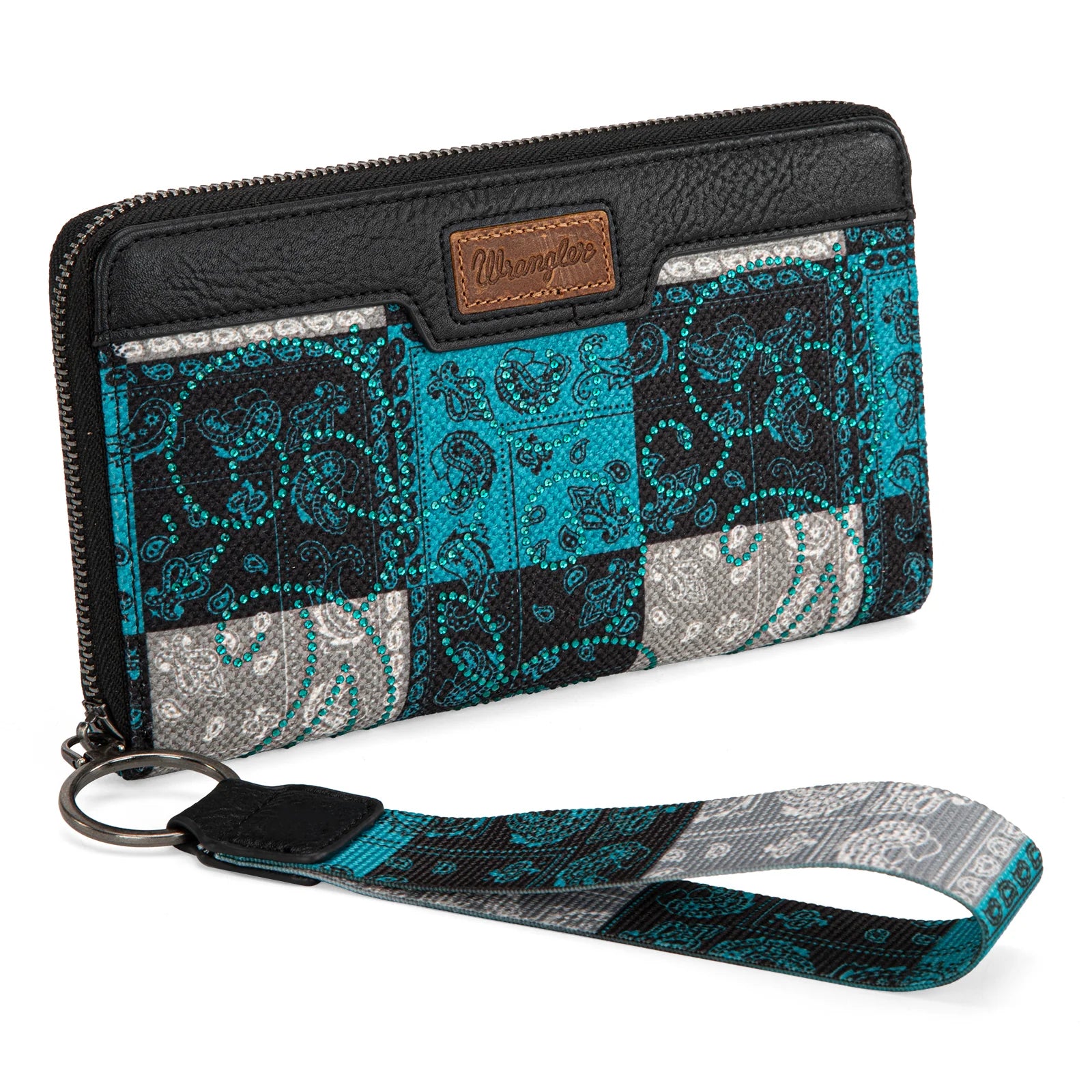 Wrangler Bandana Paisley Print Wallet