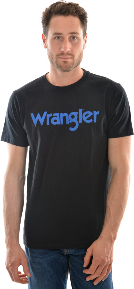 Wrangler Mens Logo SS Tee