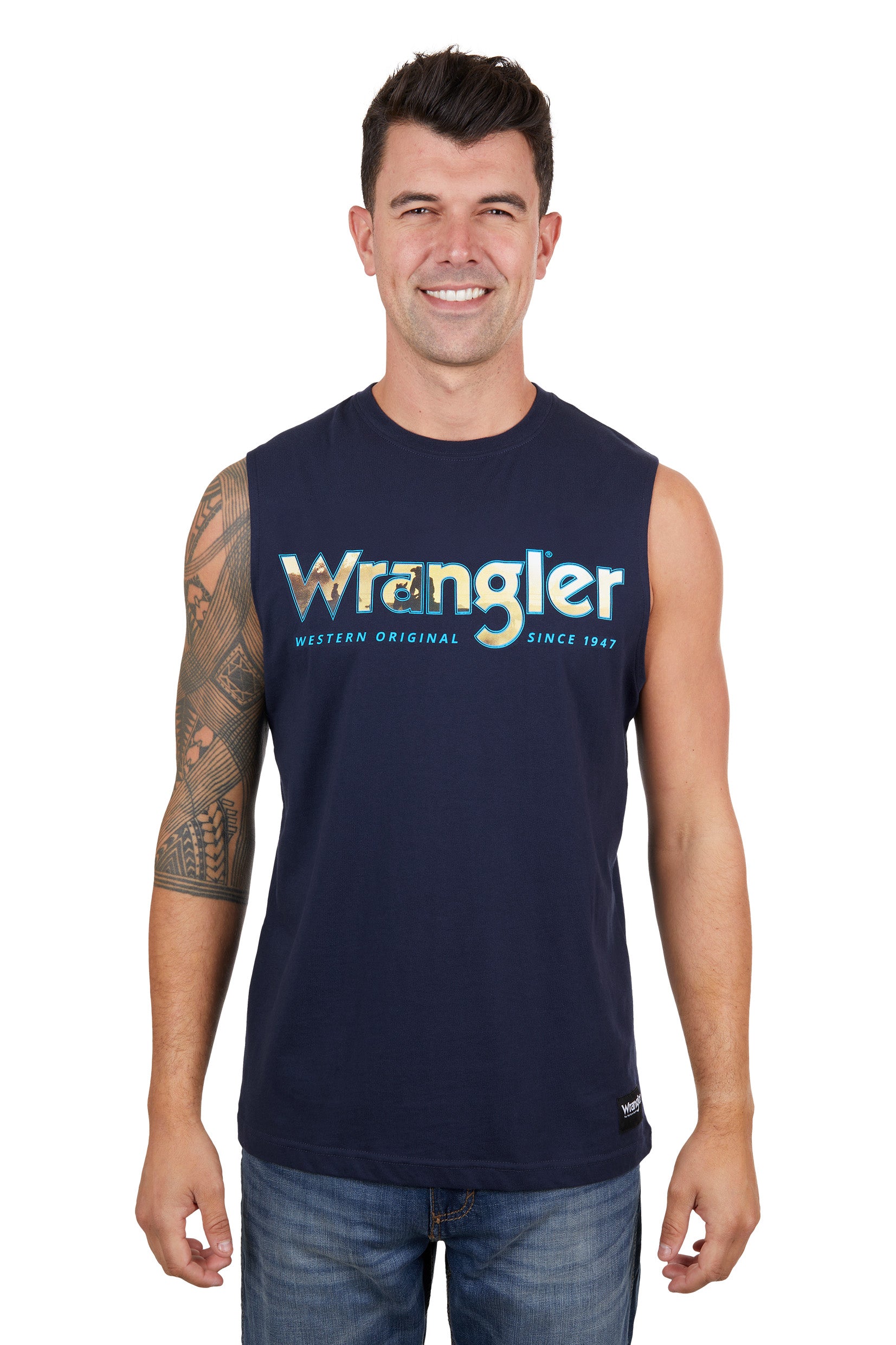 Wrangler Mens Nico Muscle Tank