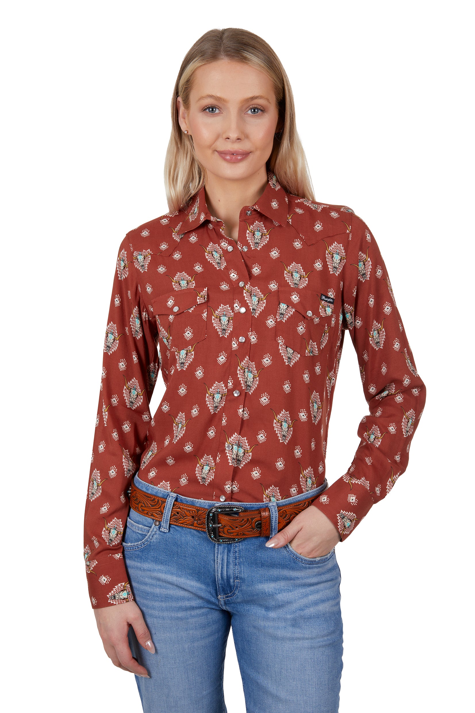 Wrangler Wmns Olivia Long Sleeve Shirt