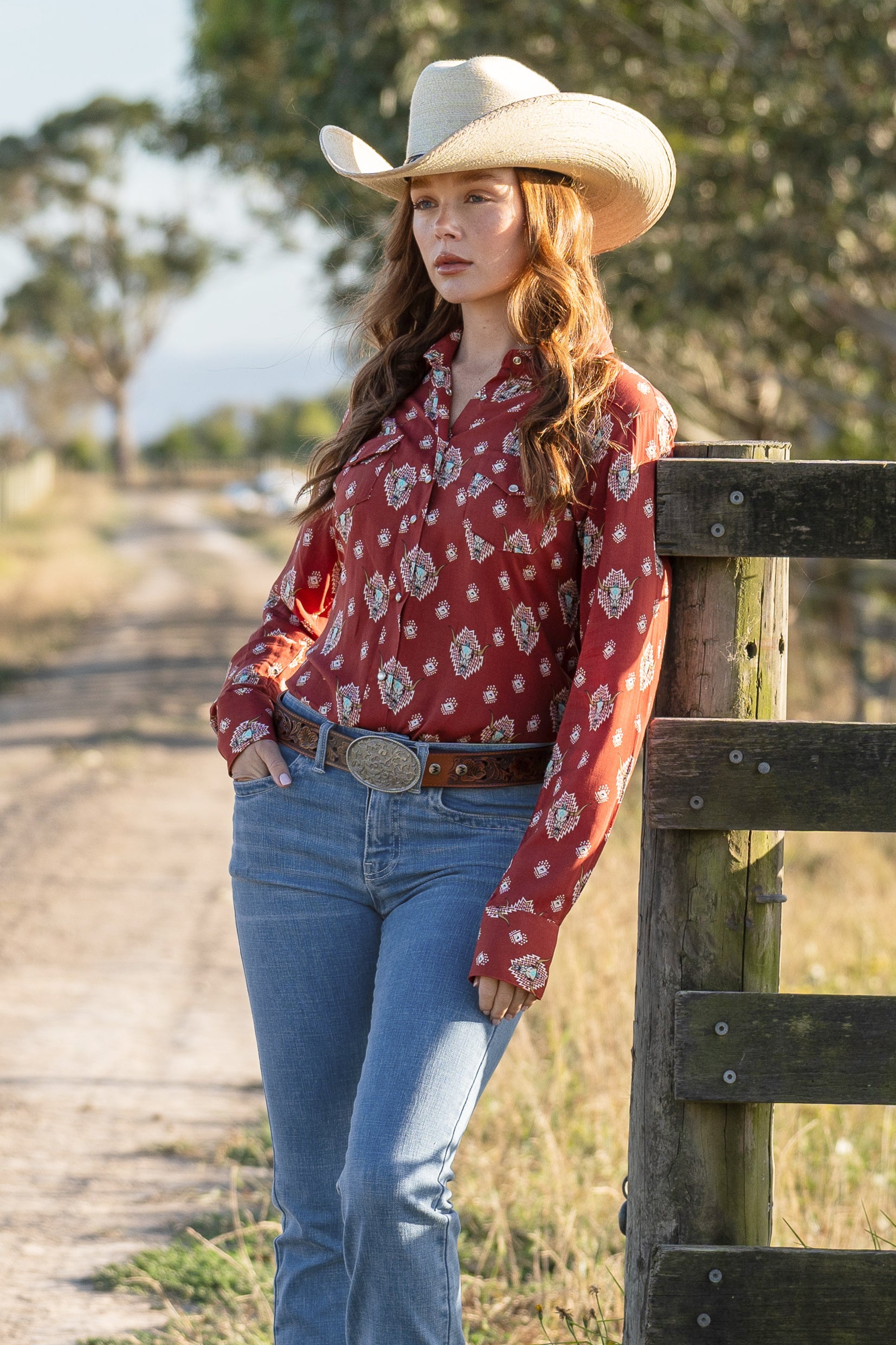 Wrangler Wmns Olivia Long Sleeve Shirt