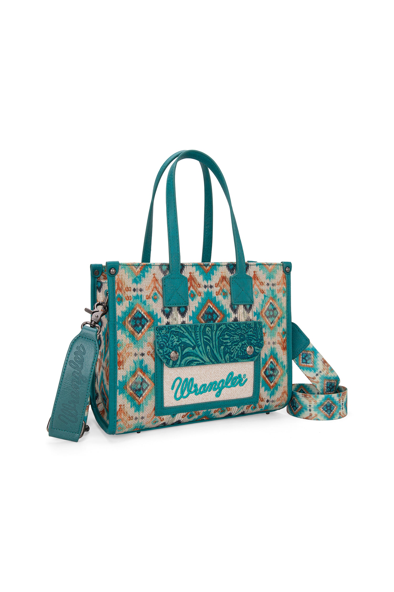 Wrangler Aztec Crossbody Tote Bag - Boxing Day Sales