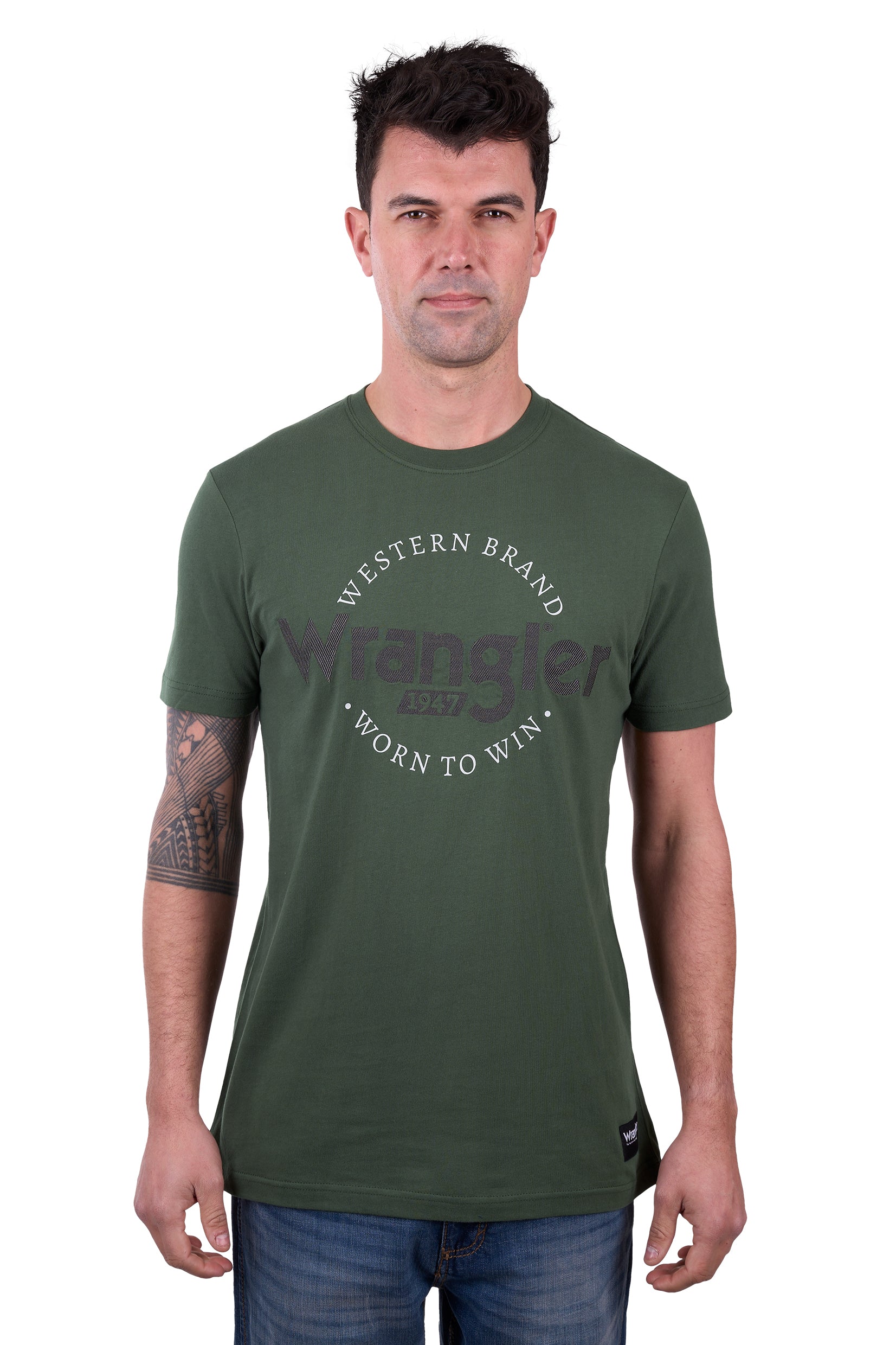Wrangler Mens Cole Short Sleeve Tee