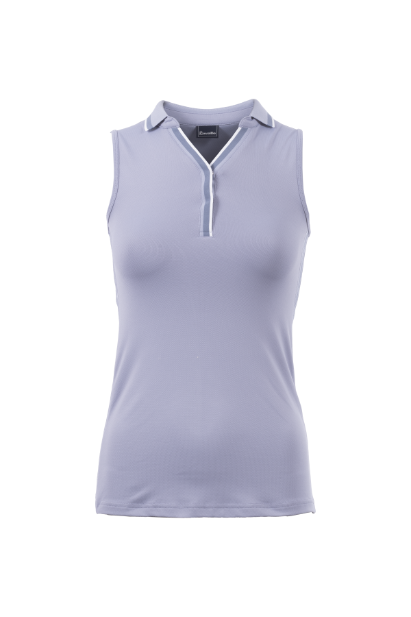 Cavallo Fleur Sleeveless Polo Shirt - Boxing Day Sales