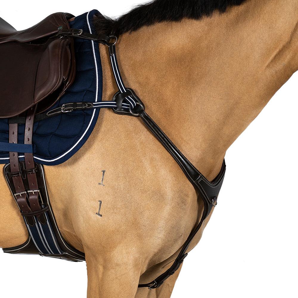 Flexible Fit AR 5 Point Leather Breastplate