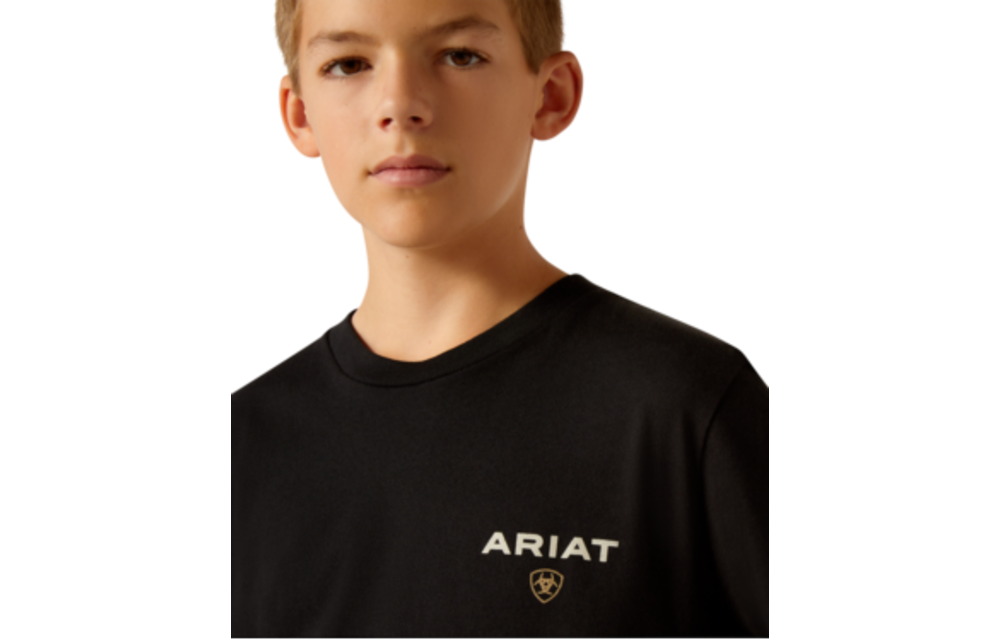 Ariat Bys Ariat American Rancher SS Tee Black