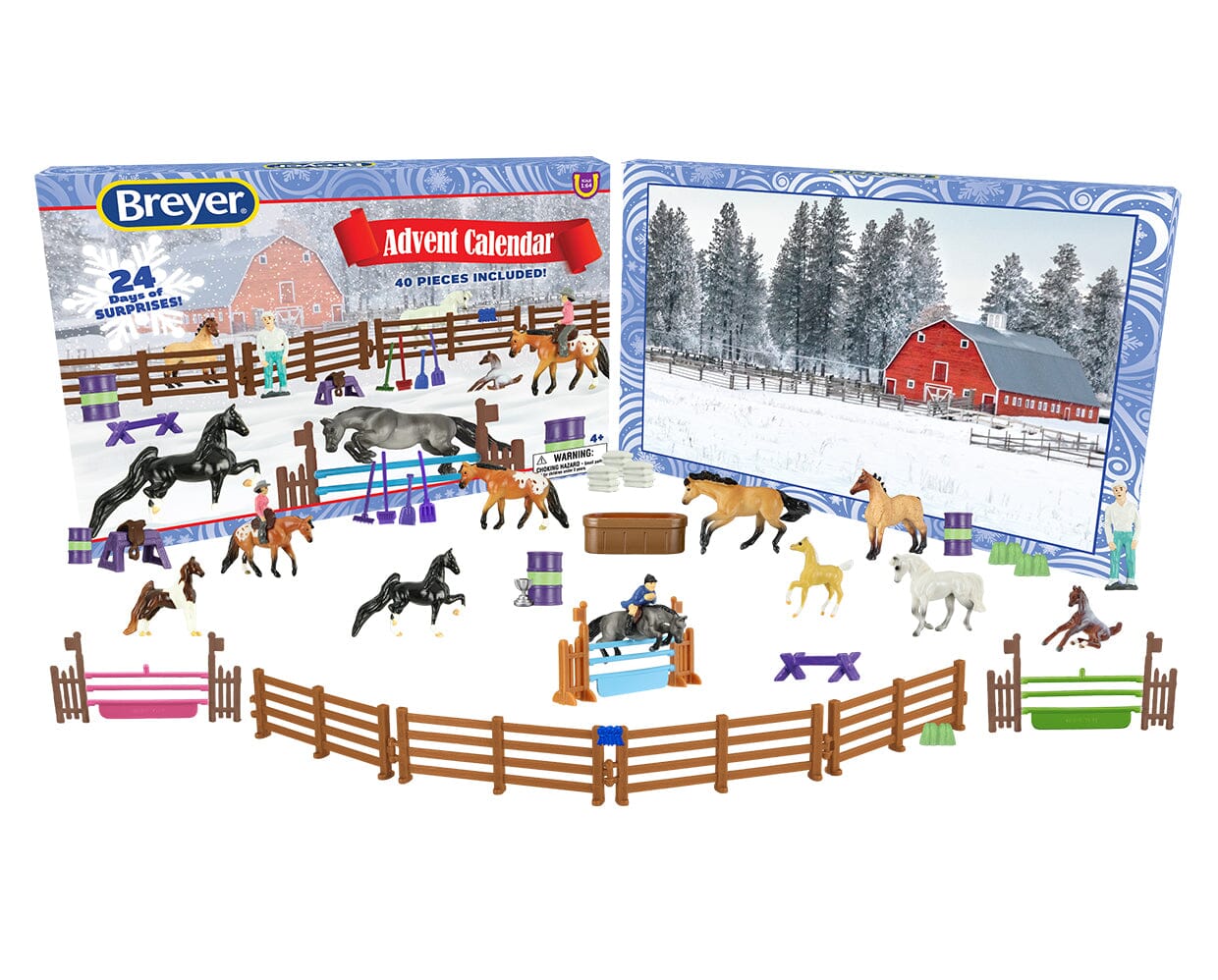 Breyer Activity Advent Calendar Horse Play Set Saddleworld Ipswich