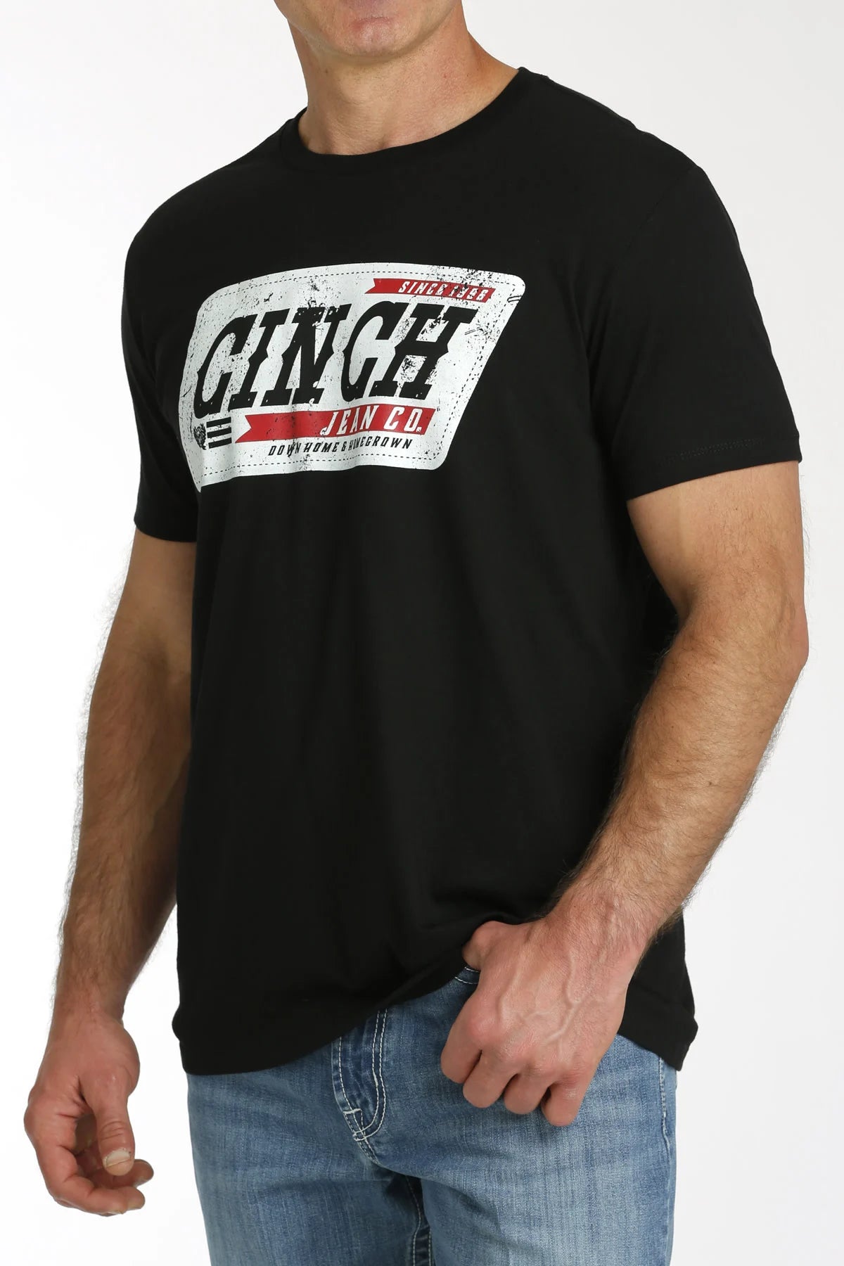 Cinch Black SS T Shirt