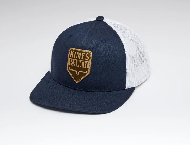 Kimes Ranch Drop In Trucker Cap Navy