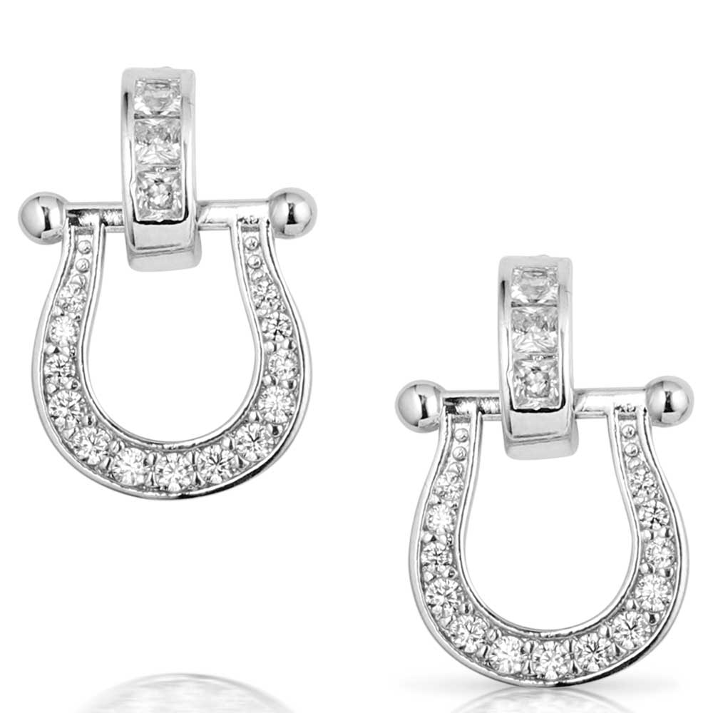 Montana Silversmiths Ride in Style Crystal Earrings