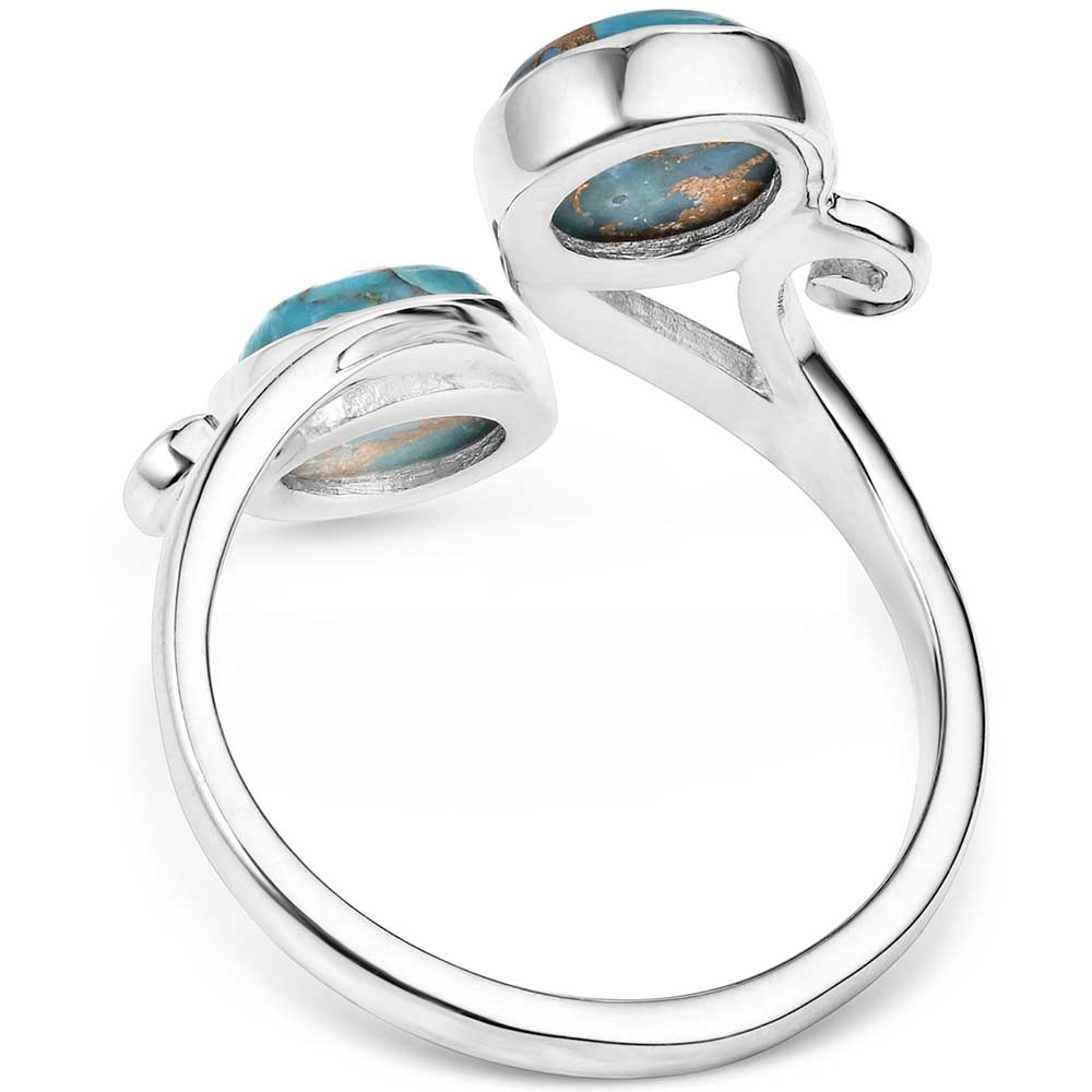 Montana Silversmiths Perfect Harmony Turquoise Ring