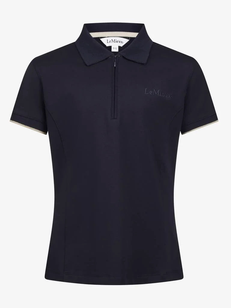 LeMieux Young Rider Polo Shirt Navy