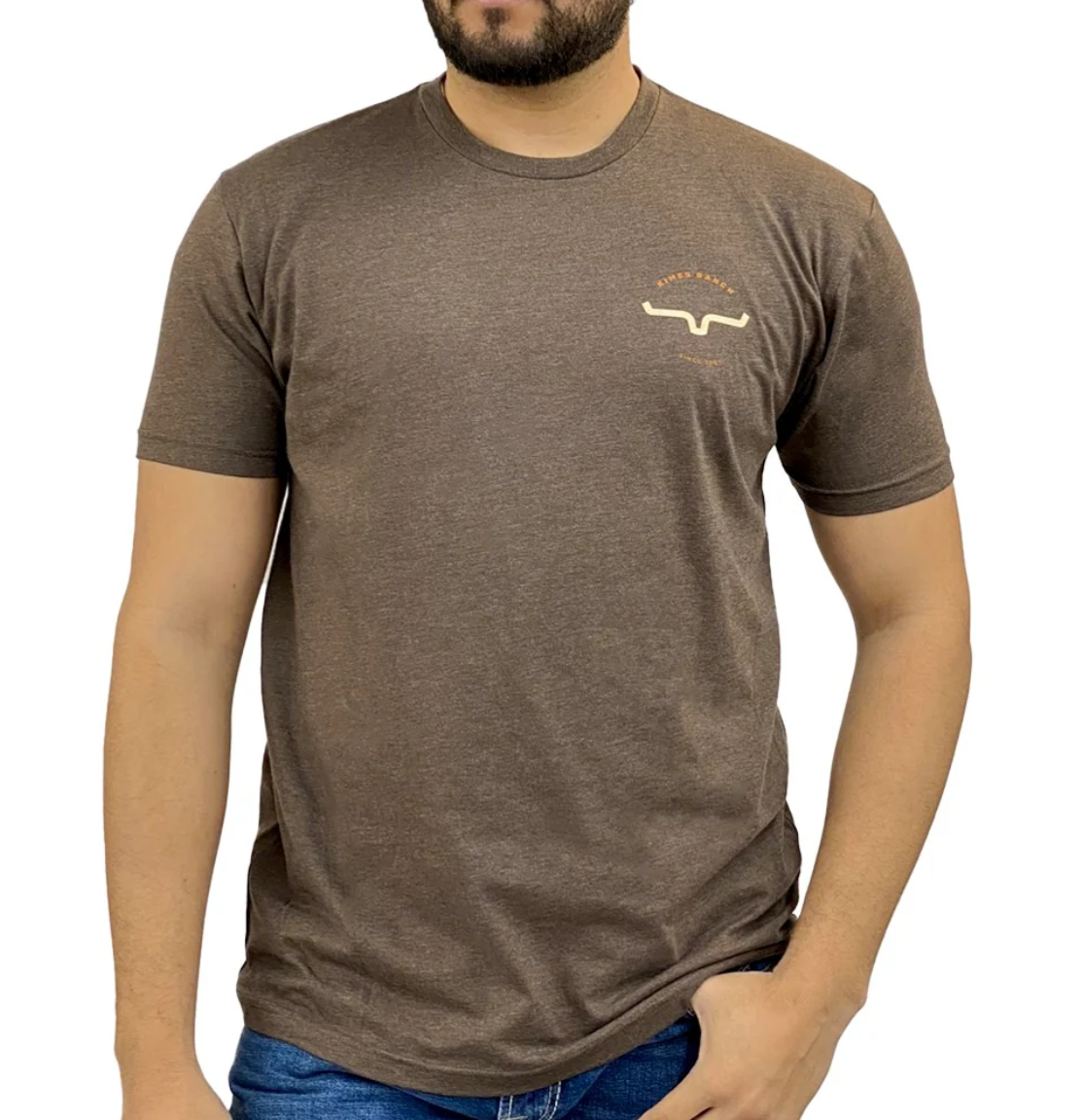 Kimes Ranch Mens Signpost T Shirt - Espresso