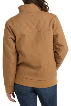 Cinch Wmns Canvas Bomber Jacket