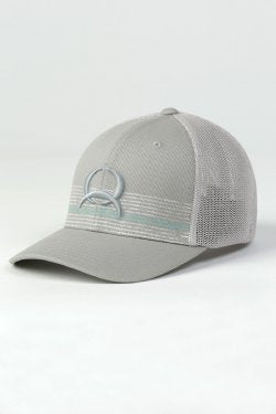 Cinch Mens 6 Panel Grey Flexfit Cap - Boxing Day Sales